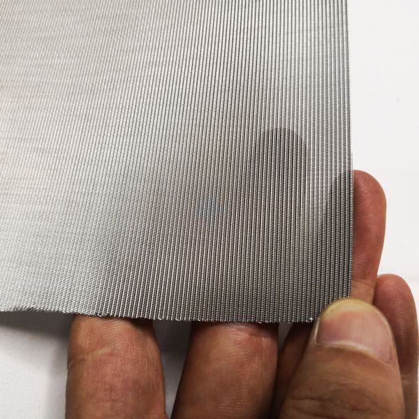 SS 316L Twill Weave Industrial Filter For Mining / Chemical / Food Industry