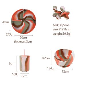 FDA Approved Toddler Silicone Plates Durable Non Toxic Heat Resistant