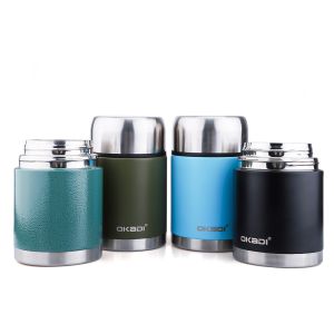 Quality 850ml Double Wall Stainless Steel Insulated Food Flask Warmer for Adults and Kids for sale