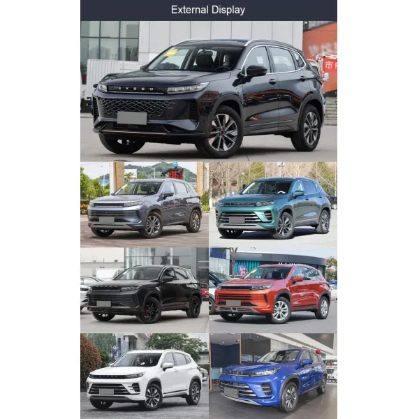 2023 Luxury SUV Petrol Vehicle 200km/Hr Chery Exceed Zhuifeng Lx Chinese Vehicles for 5 Seats SUV LHD Rx Vx Lx Txl Tiggo 8