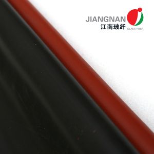 China Thermal Insulation Silicone Coated Fiberglass Fabric With Embossed Surface on sale