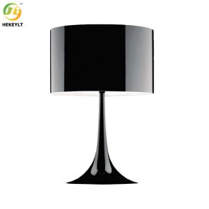 60 Watt E27 Metal Bedside Table Lamp Modern Simple