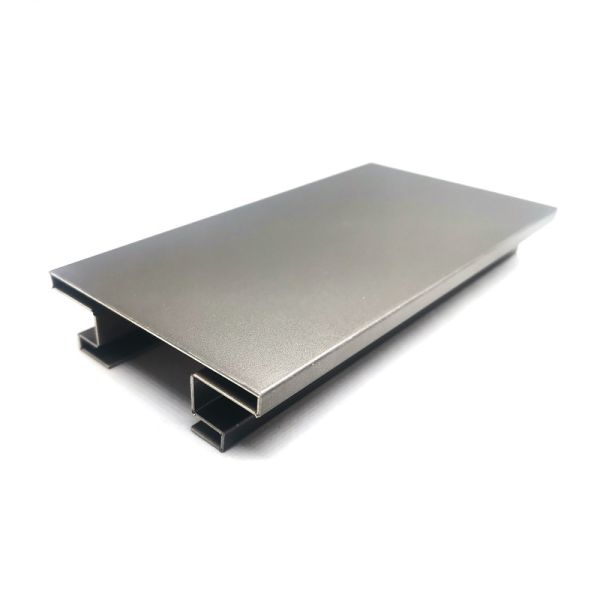 Buy Customized Grey Finished 304 Sandblasted Stainless Steel Wall Cladding Panel at wholesale prices