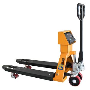 Workshop Shipping 3000kg Electric Forklift Pallet Jack Scale Thermal Printer