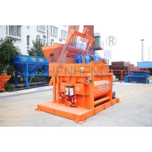 Big Industrial Vertical Cement Mixer, Portable Self Loading JS1000 Electrical