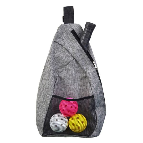 Buy Single Shoulder Bag Pickleball Racket Paddle Balls Holder Organizer at wholesale prices
