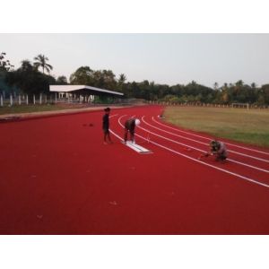 8m Width Athletic Running Tracks With Low Maintenance And Fade Resistance