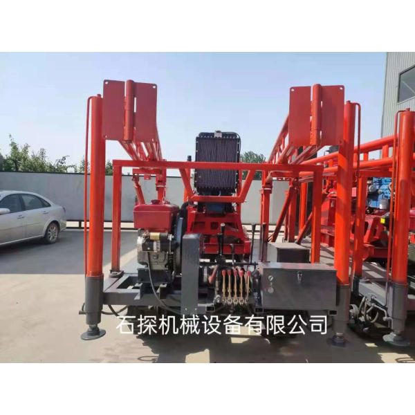 Buy Pneumatic High Leg Percussion Crawler Mounted Drill Rig at wholesale prices