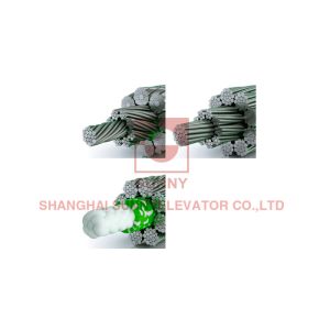 High Performance Hybrid Elevator Ropes Through Greater Bending Resistance