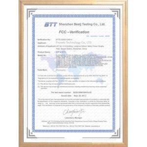 Pronets Technology (Shenzhen) Co., Ltd. Certifications