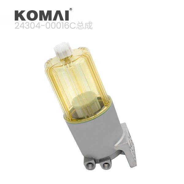 Buy Komai Fuel Filter Assembly 24304-00016C Fuel Water Separator Assembly For Doosan DX215-9C at wholesale prices