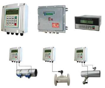 Portable handheld ultrasonic oil milk fuel flow meter