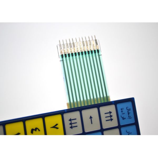 Buy Waterproof Metal Dome Membrane Switch / Thin Shape Membrane Panel Switch at wholesale prices