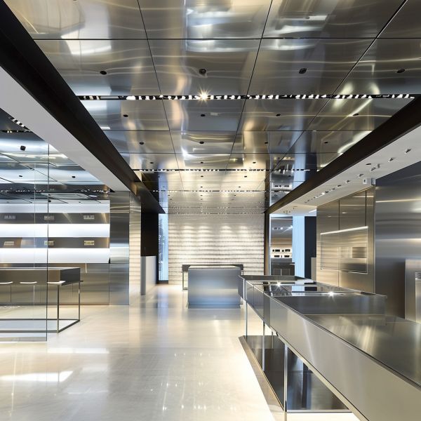 Buy High - Quality Stainless Steel Panels Tiles With Acoustic Properties at wholesale prices