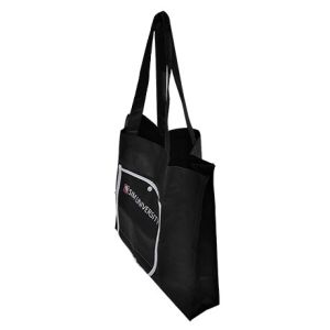 CMYK 37x10x37cm 120gsm Drawstring Non Woven Tote Bags