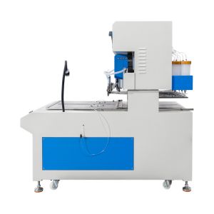 Precision Automatic Liquid PVC Rubber Patch Dripping Machine With 1.6KW Maximum