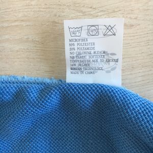 House keeping washing absorb mitt 100% polyester microfiber mitt gloves