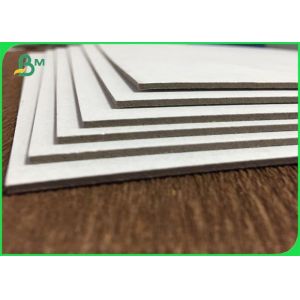 250 - 2500gsm Black Paper Board , Strong Stiffness Grey Chipboard Sheets