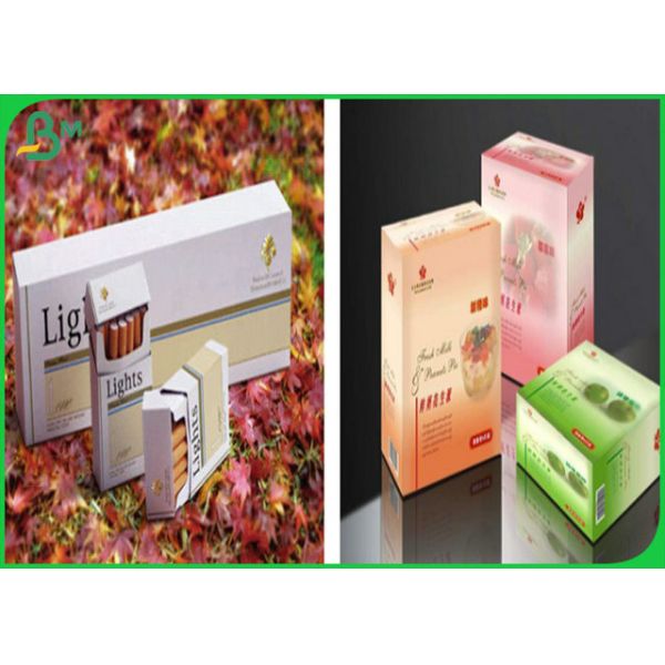 High Bright White Cardboard Paper Sheet With Excellent Printing Performances