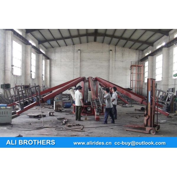 Fairground Park Amusement Jumping Rides Thrill Jumping Machine