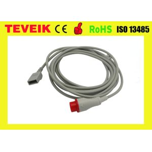HP invasive blood pressure cable round12pin for Utah transducer , HP IBP adapter