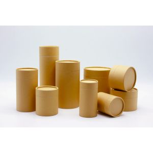 Customized Hot Stamping Logo Cardboard Paper Tubes Cosmetic Packaging
