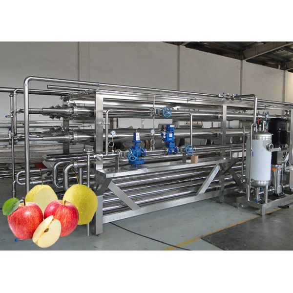 Buy Ss304 UHT Sterilizer Machine Complete Fruit Jam Paste Processing Line at wholesale prices