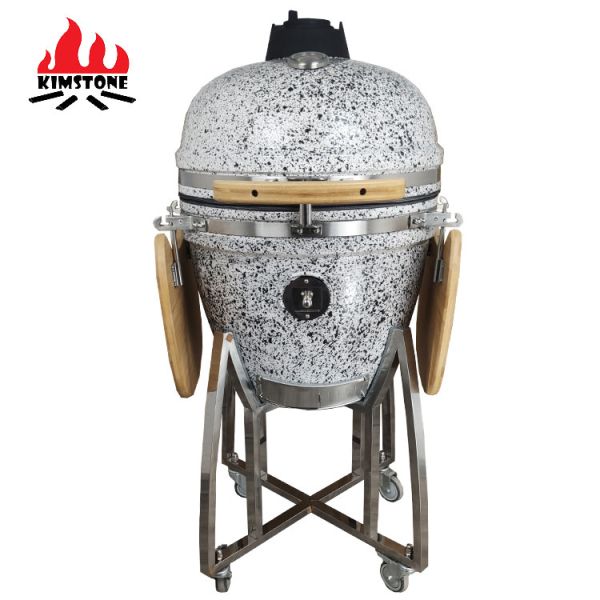 KIMSTONE 2023 New Arrival Customized XL 21 Inch BBQ Charcoal Grill Ceramic Kamado Grill Smoker
