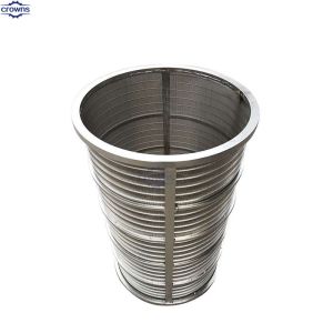 Continuous High Performance Stainless Steel Material Water Well Wedge Wire