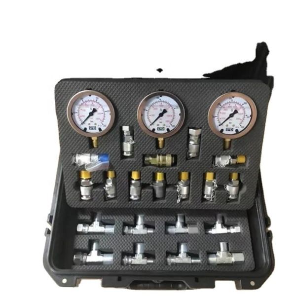 Buy Digital Hydraulic Pressure Gauge Set Diagnostic Test Kit for Excavators Upgrade Your Equipment in Building Material Shops at wholesale prices