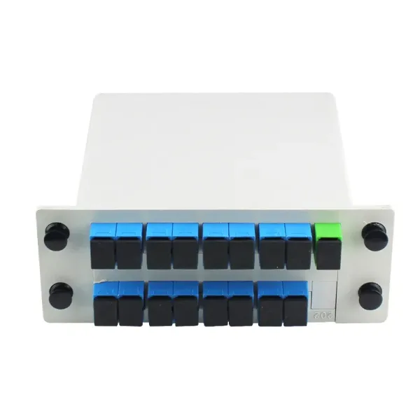 1x16 Single Mode Card Insertion type Fttx Fiber Plc Splitter Box
