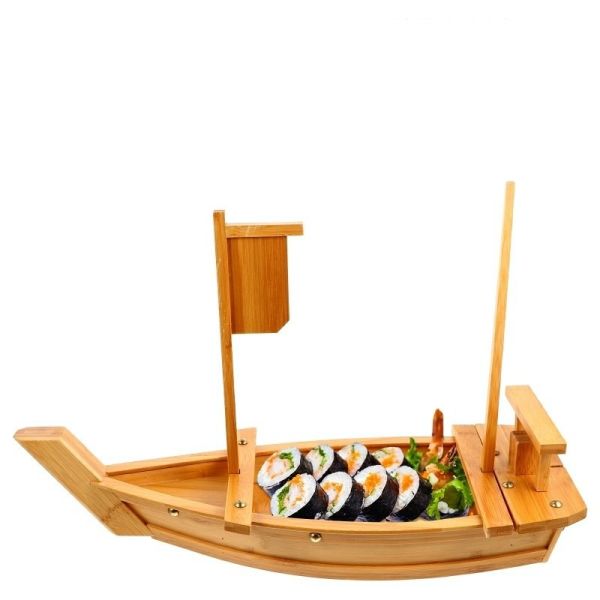 Buy Japanese Sashimi Bamboo Food Serving Tools 200cm Sushi Boat at wholesale prices