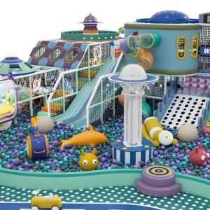 Customizable Ocean Themed Indoor Playground Easy Installation For Shopping Malls