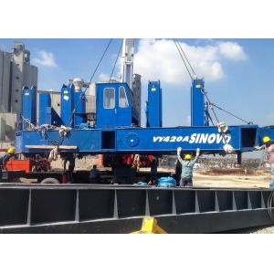 China Blue Color VY120A construction Hydraulic Static Pile Driver high - efficiency on sale