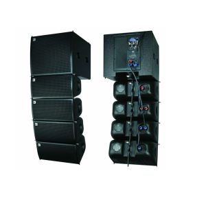 Quality Plastic Active Line Array Speaker System 8 Inch Powered Speakers for sale