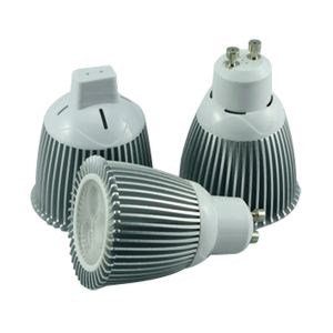 50*70mm Aluminum 6W GU10 Warm Whit LED Bulb Spotlight