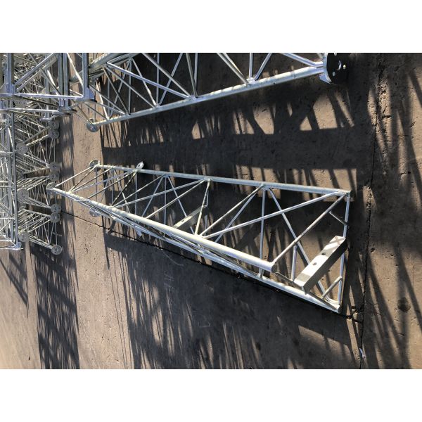 Buy Lattice Steel Communication Triangle Antenna Guyed Wire Tower at wholesale prices