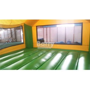 Durable Caterpillar Castle Kids Inflatable Bouncers For Backyard / Playground