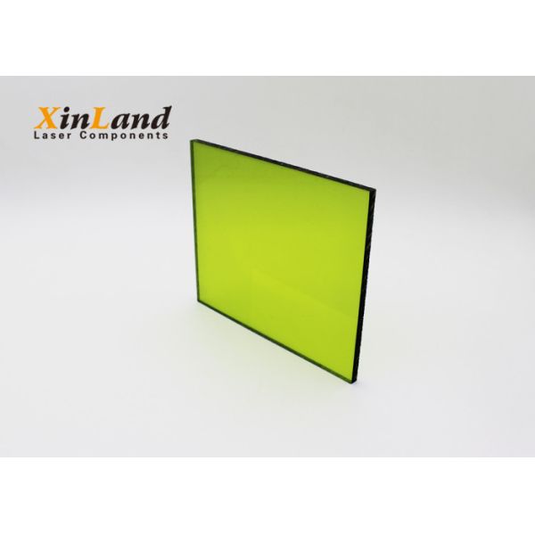 OD8+ Light Green Laser Protection Window With PMMA Material