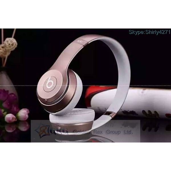 Beats By Dre Solo 2 Wireless Headphones - Special Edition ROSE GOLD made in china grgheadset