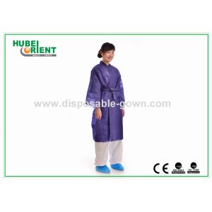 China Custom Polypropylene Disposable Kimono Robe With Long Sleeves on sale