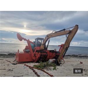 Multi Function Cutter Suction Sand Dredging Equipment Amphibious