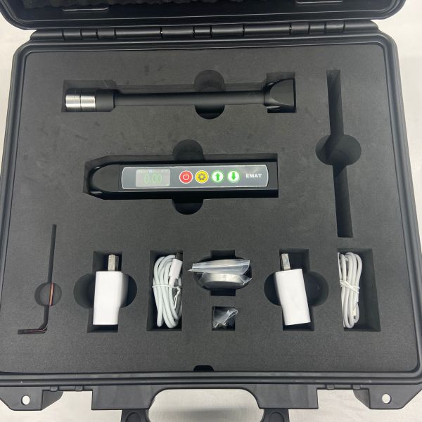 Air Couplant High Temperature Ultrasonic Thickness Gauge Probe And Emat