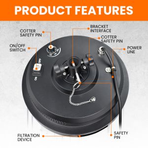 1000W Construction Jobsite LED Inflated 360 Degress Balloon Light IP65 High