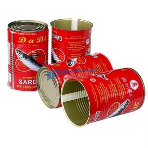 Basa fish canned best storage solution with easy open cover with various