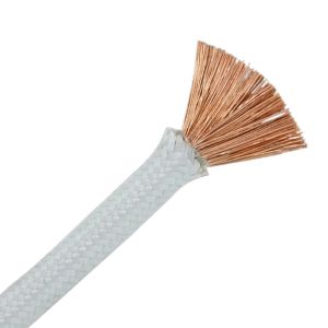 Customizable 500 Degree Fiberglass Braided Mica Fire Resistant High Temperature