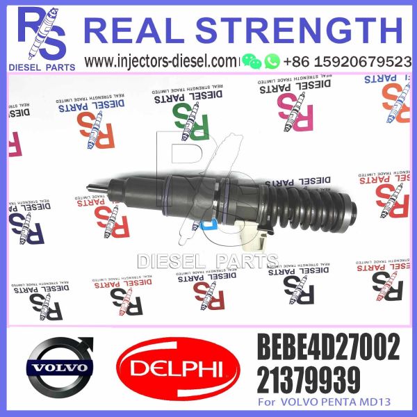 Diesel Fuel Injector 3847790 4 Pins Fuel Injection Nozzle BEBE4D18002 BEBE4D27002 With 9.5 MM BORE L329PBC