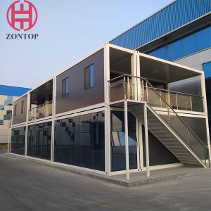Zontop Luxury Ready Smart Prefabricated House Office Booth 20ft Container
