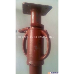 Internal Thread Scaffolding Steel Prop 3.5m With Cast Handle Painting Surface