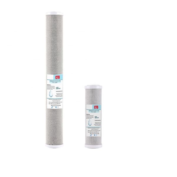 10inch 20inch CTO Activated Carbon Block Water Filter Cartridge for Home